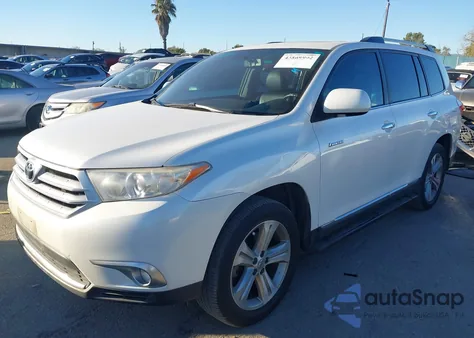 2012 Toyota Highlander Limited V6 from USA, damaged, VIN 5TDYK3EH7CS066835